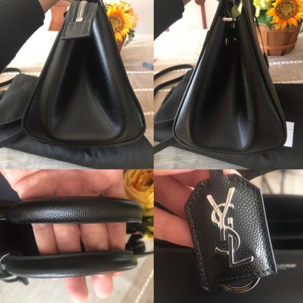 Saint Laurent Cabas Rive Gauche Small Leather - Picture 6 of 8